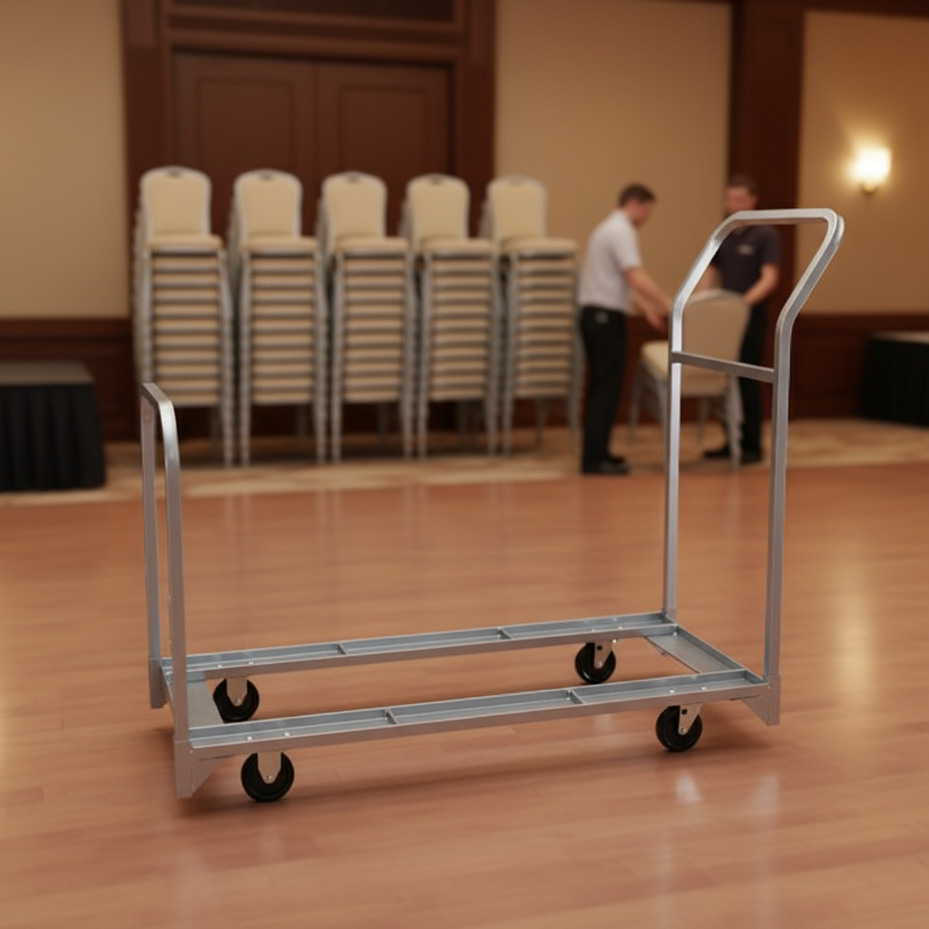 Folded or Stacked Chair Tote - 32 or 24 Chair Capacity - Model 630/600