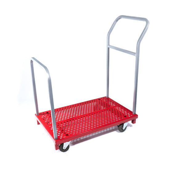 Mini Heavy Duty Platform Truck – 850 lb Capacity, Compact 36" x 24" Deck with Brakes – Models 3941 & 3942