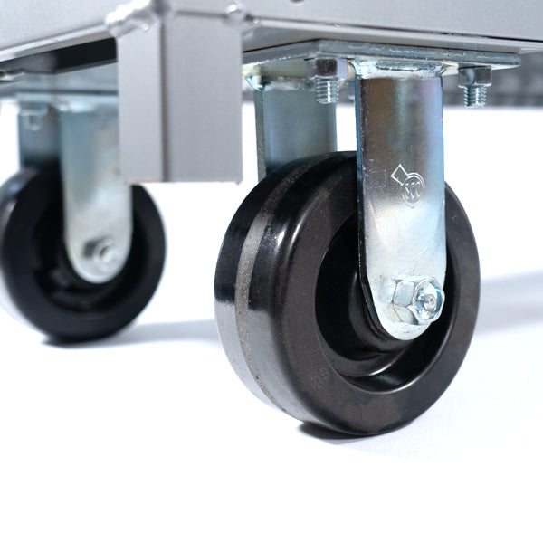 HD Narrow - P/S Mover- 2 Fixed, 2 Swivel 5" Phenolic