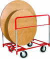 Round Folding Table Movers - 1600lb Capacity - Various Widths & Caster Options