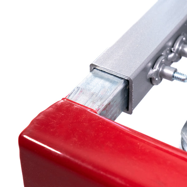 Adjustable Cube Style Desk Lift – Fits 26½" to 38" Widths – 600 lb Capacity – Model 4108