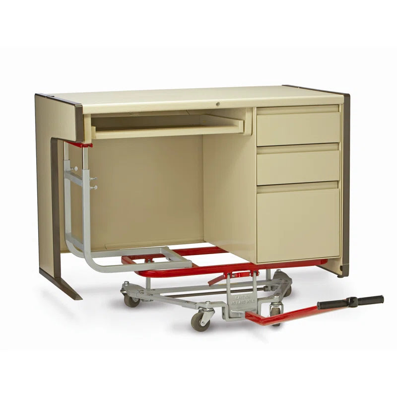Mighty King™ Desk Lift – Heavy Duty with 3½" Casters – 600 lb Capacity – 32", 40", or 46" Width – Model 3500