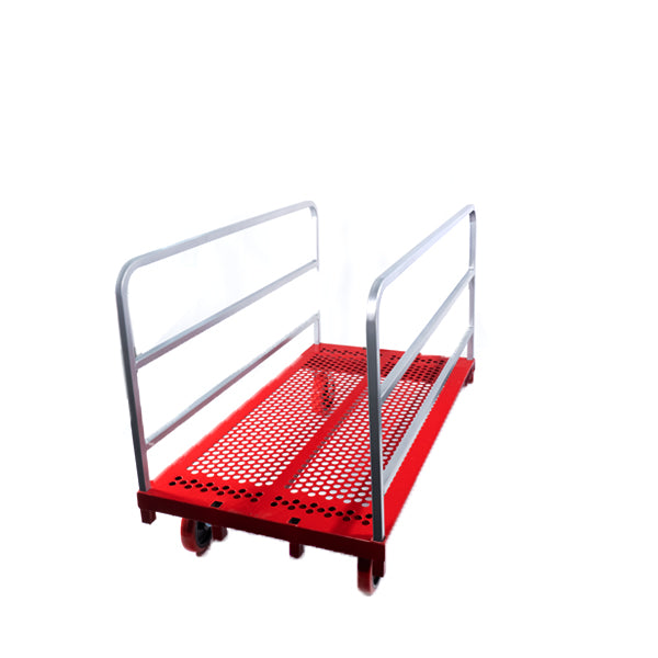 HD P/S Mover-2 Fixed, 2 Swivel 8" Quiet Poly